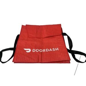 DOORDASH Thermal Insulated HOT COLD Food Delivery Pizza Bag Backpack  Fast Food
